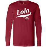 Number One Lolo Mens Jersey Long Sleeve T-Shirt